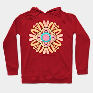 mandala Clamber Paint Hoodie